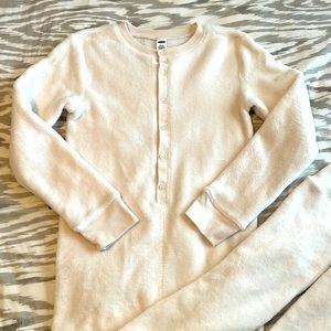 EUC Plush Fleece Onesie